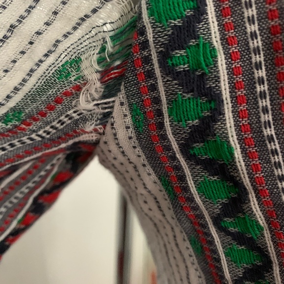 alice + olivia ‘Jolene’ Multi Printed Embroidered Dress Tunic - Picture 4 of 10